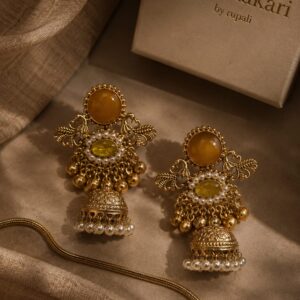Kesariya Jhumkas